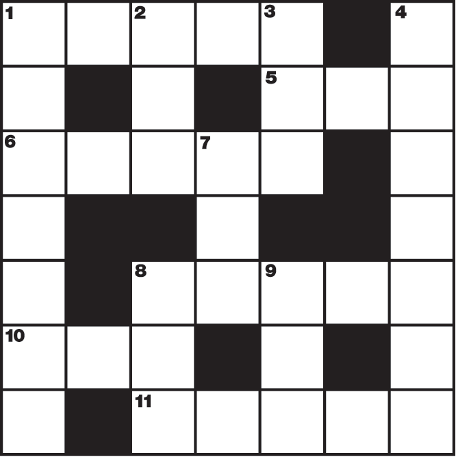 5x5 Crossword nyt
