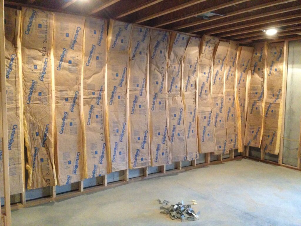 basement wall insulation