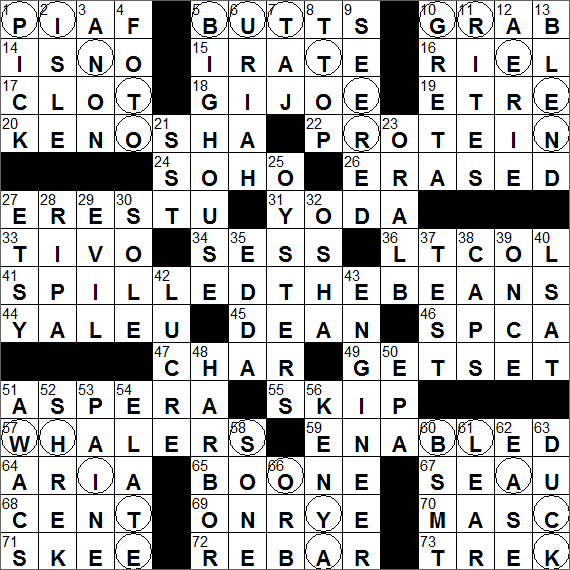 Fox News Crossword
